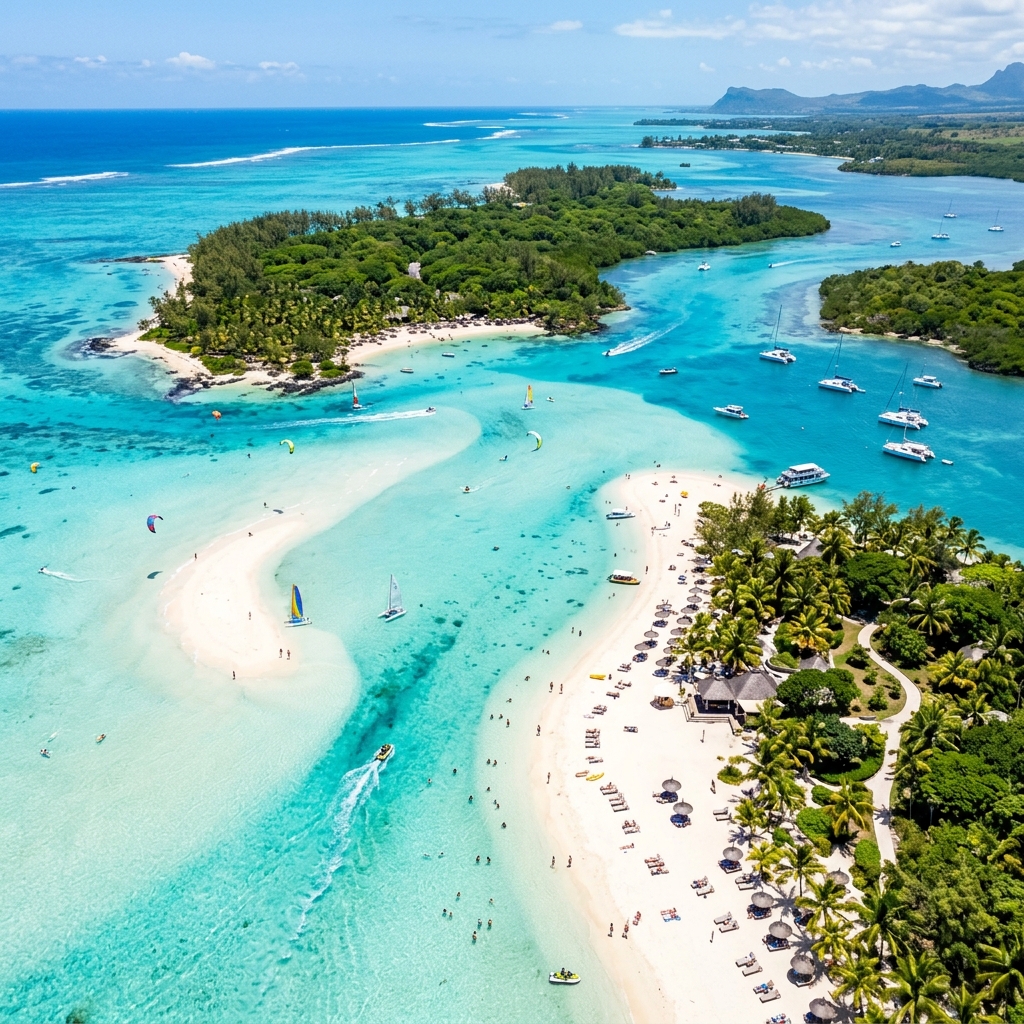 Ile aux Cerfs Lagoon