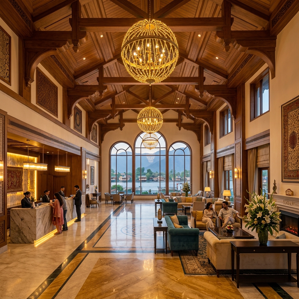 Hotel lobby